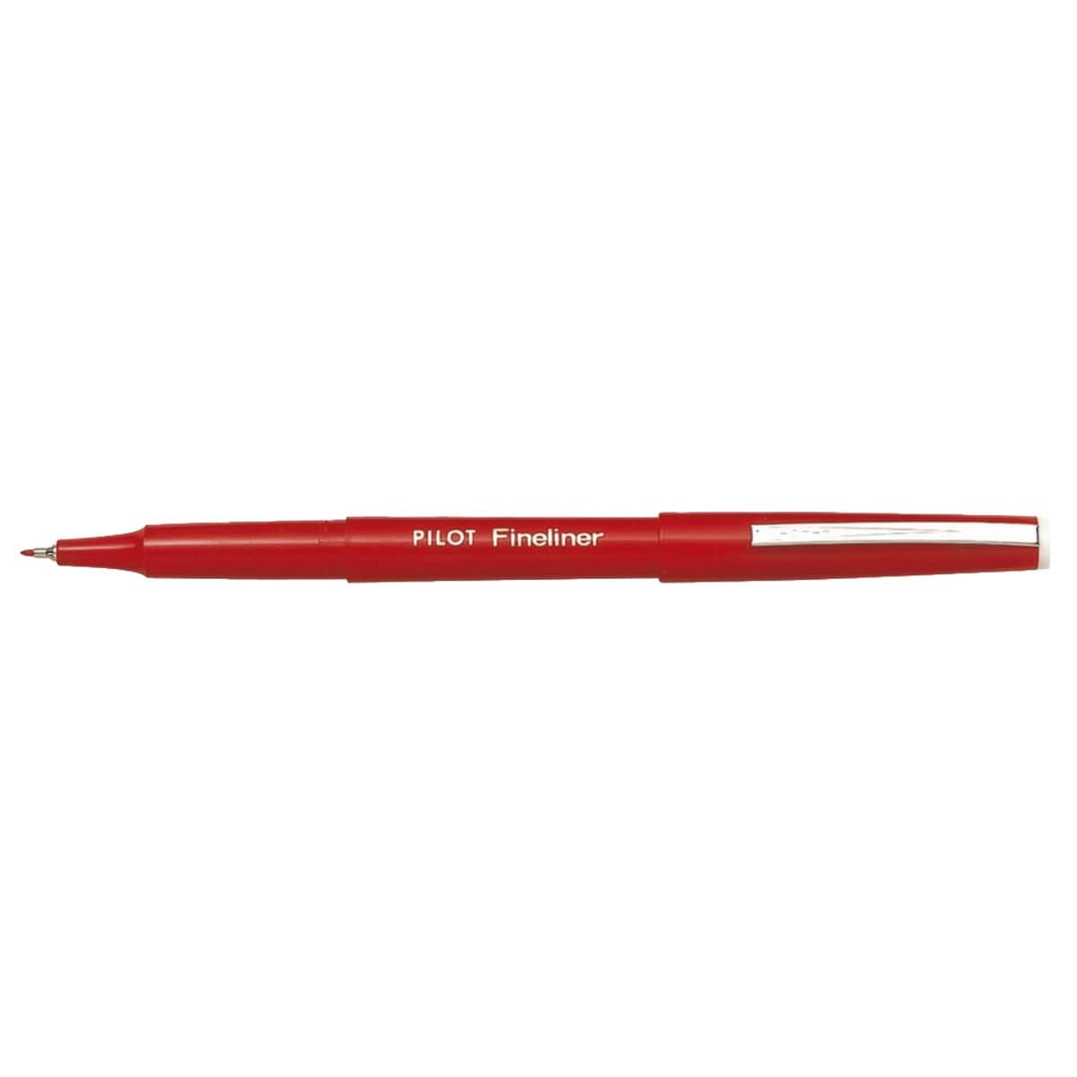 Pilot Fineliner Pen, 0.4mm, Red
