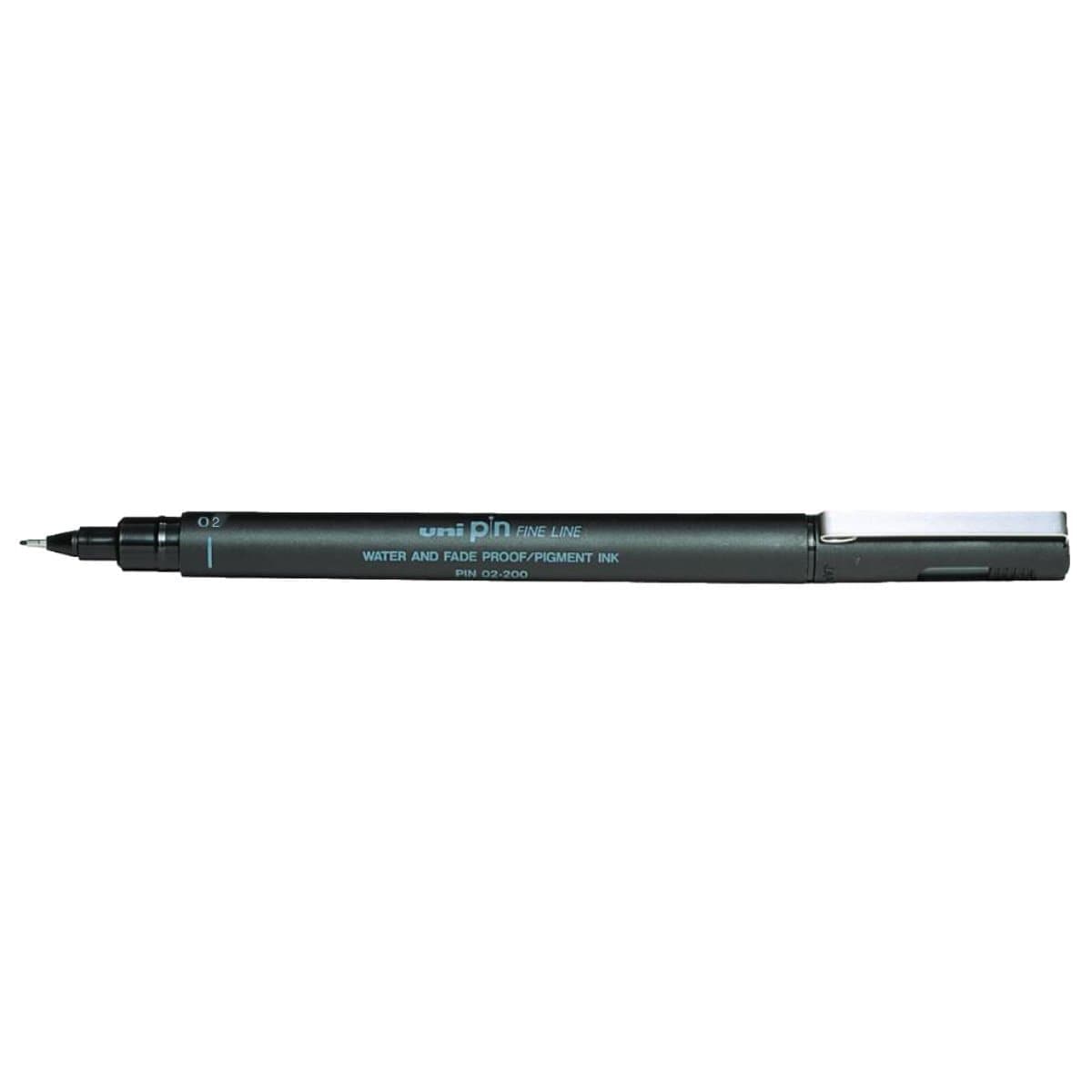 Uni-ball Penna Tecnica Pin Per Disegno, Punta 0.2 Mm, Inchiostro Nero Super Ink Resistente All'acqua E Ai Tentativi Di Manomissione, Ideale Per Artisti E Illustratori - 2