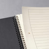 Sigel Spiral Notepad CONCEPTUM A5, Hardcover, Lined, Black