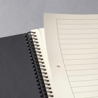 Sigel Spiral Notepad CONCEPTUM A5, Hardcover, Lined, Black