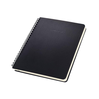 Sigel Spiral Notepad CONCEPTUM A5, Hardcover, Lined, Black