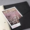 Sigel Spiral Notepad CONCEPTUM A5, Hardcover, Lined, Black