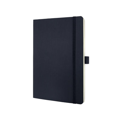 Sigel Notebook CONCEPTUM A5, Softcover, Lined, Black