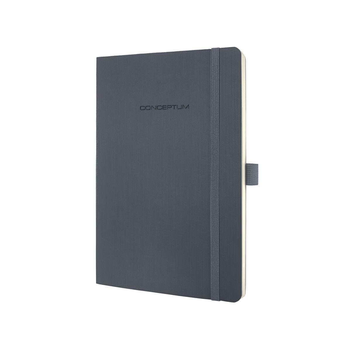 Sigel Notebook CONCEPTUM A5, Softcover, Lined, Anthracite