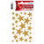 Herma Magic Stickers STARS, Assorted Sizes, 27/pack, Glitter Gold