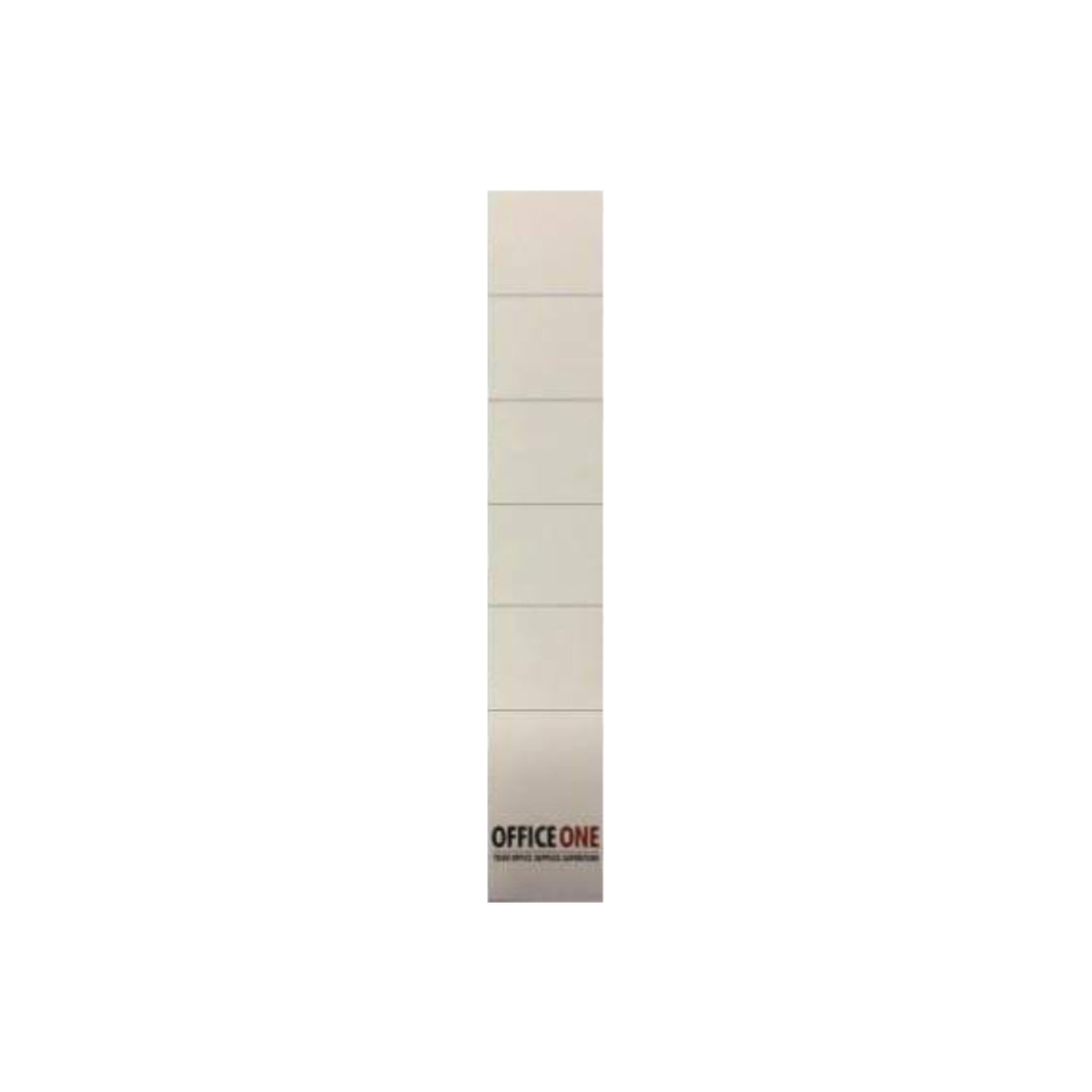 Office One Box File Spine Labels, Narrow 32 x 166 mm, 20/pack