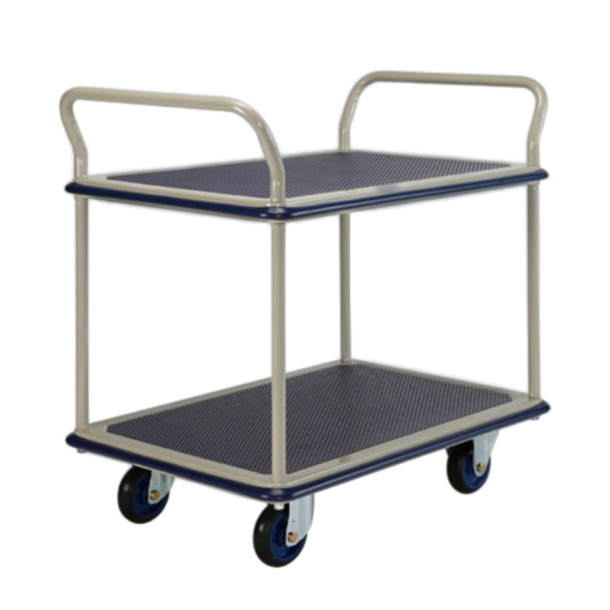 Prestar Heavy Duty Double Deck Trolley, dual-handle, NF-304, 300 kg Capacity