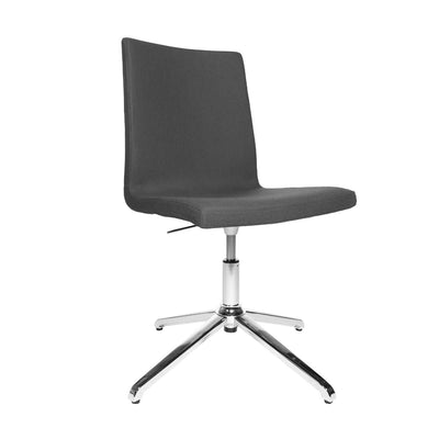 Topstar CUBE Swivel Visitor Meeting Chair, Fabric Anthrazite