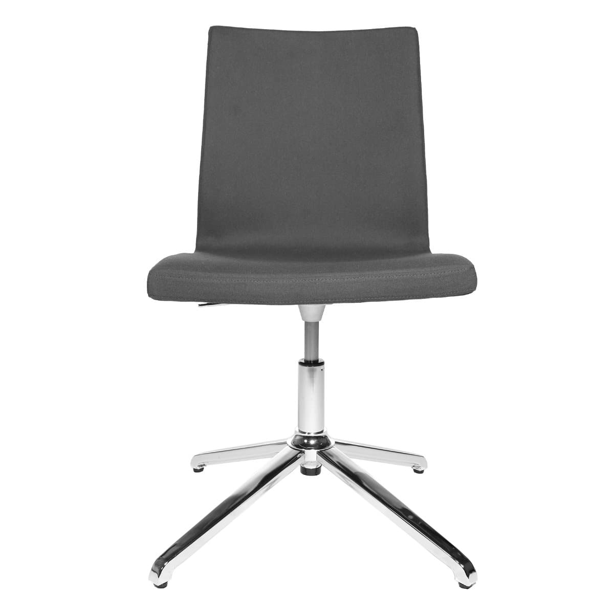 Topstar CUBE Swivel Visitor Meeting Chair, Fabric Anthrazite