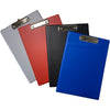 PVC Single Sided Clip Board A4, Assorted Colors