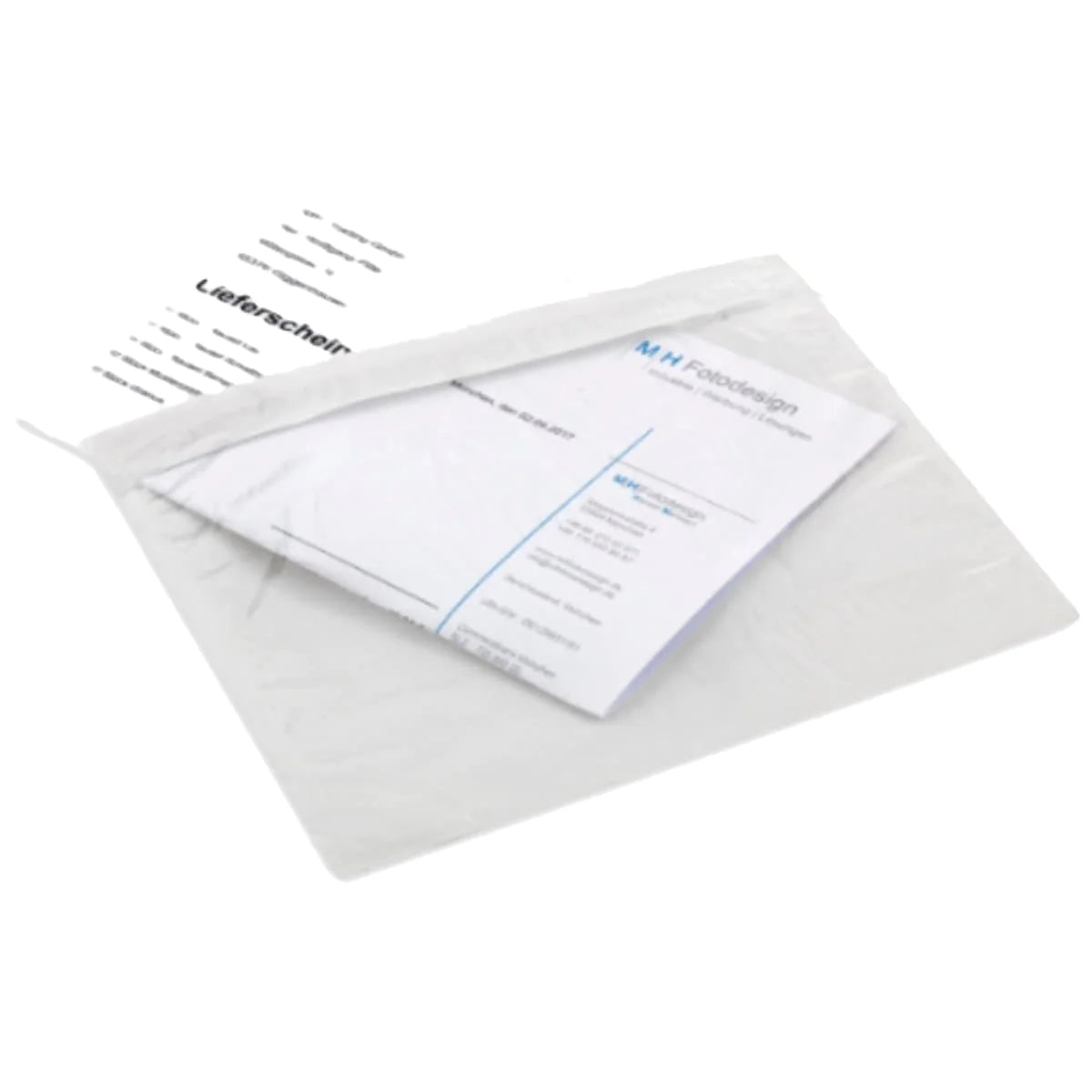 Clear Self-Adhesive Shipping Document/Bill Pockets C5-, 145x225mm, 100/pack