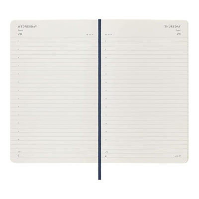MOLESKINE 2024 Daily Diary/Planner A5, 13 x 21 cm, softcover, Sapphire Blue