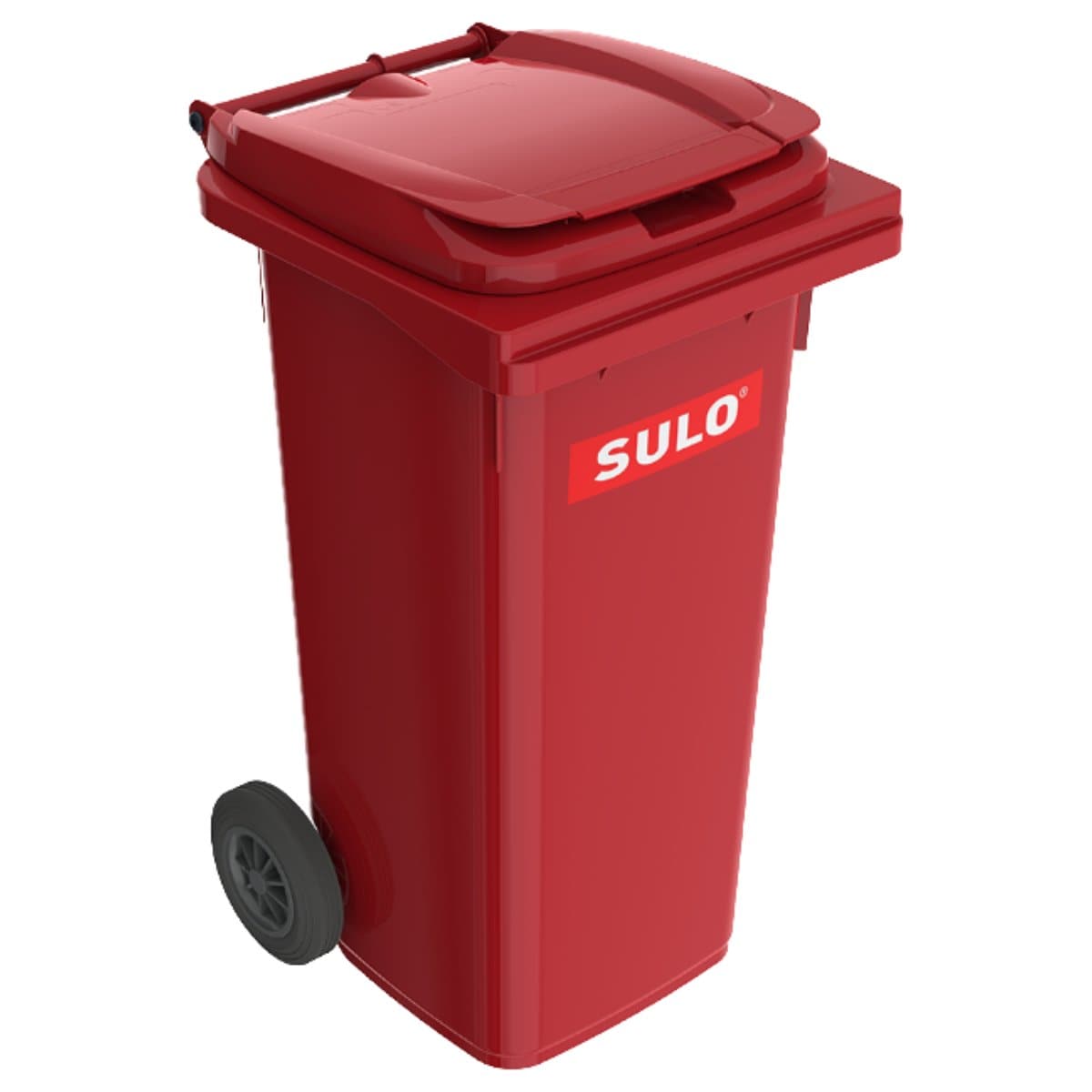 SULO Mobile Garbage Bin, 120 litres, Red