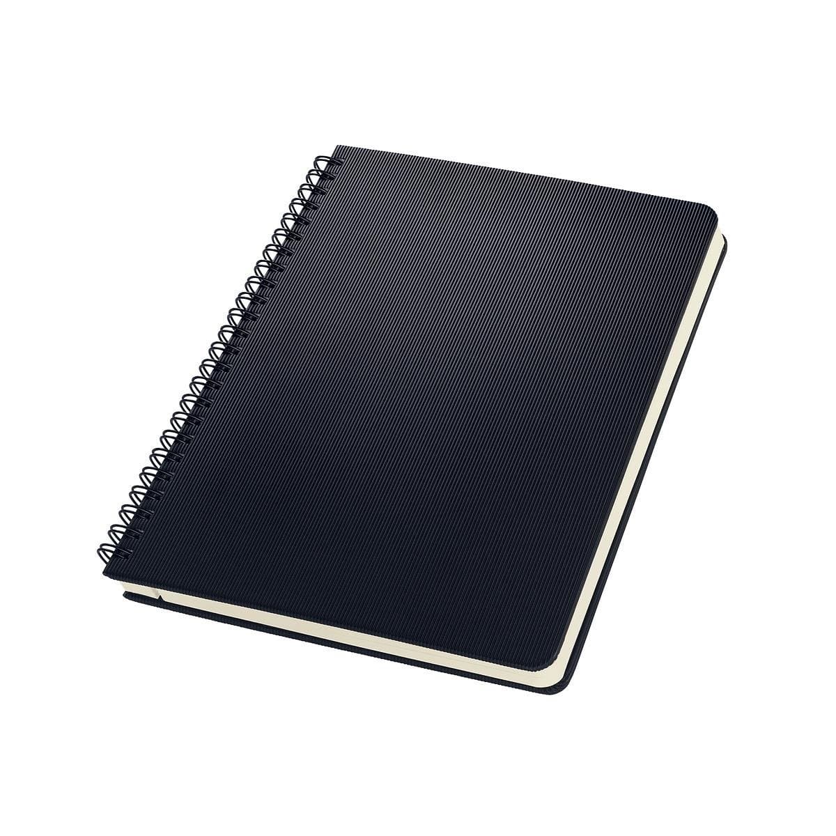 Sigel Spiral Notepad CONCEPTUM A5, Hardcover, Graph- ruled, Black