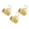 EDGE Binder Clips, 41mm, 3/pack, Brass-Plated