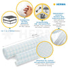 HERMA Self-Adhesive Glossy Film, 40cm x 2m, Transparent