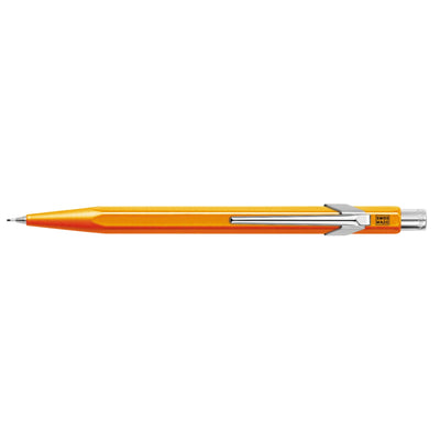 CARAN d'ACHE 844 Mechanical Pencil Metal 0.7mm, Fluo Orange