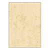 Sigel Marbled Paper A4, fine cardboard, 200gsm, 50sheets/pack, Beige