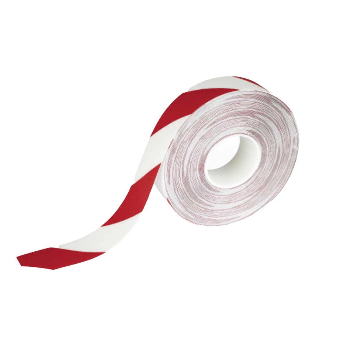 Durable DURALINE strong self-adhesive permanent signal marking Tape, 50mm x 30m, Red/White