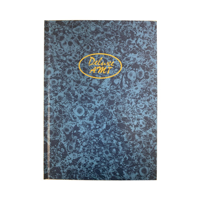 Deluxe Ruled Manuscript/Register Book, 10x8 inches, 254x203 mm, Blue