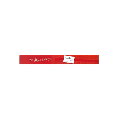 Sigel Magnetic Glass Board ARTVERUM,  6.5 x 55 cm, Red