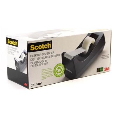 3M Scotch C-38 Tape Dispenser, Black