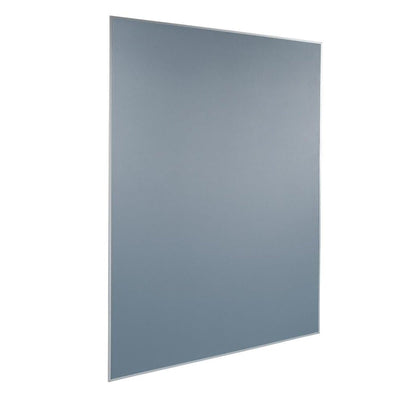 Sigel MEET UP Agile Fabric Pin Board with Aluminium Wall Rail, 120x180cm, Grey