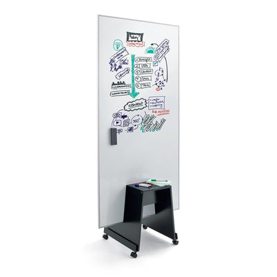 Sigel MEET UP Agile White Boards with Agile Base, 90x180cm, White