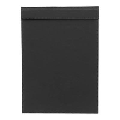 Konrad S. Clip Board with Magnetic Flap A4, PU Leather, Black