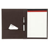 Konrad S. Conference Folder for A4 Notepad, PU Leather, Brown