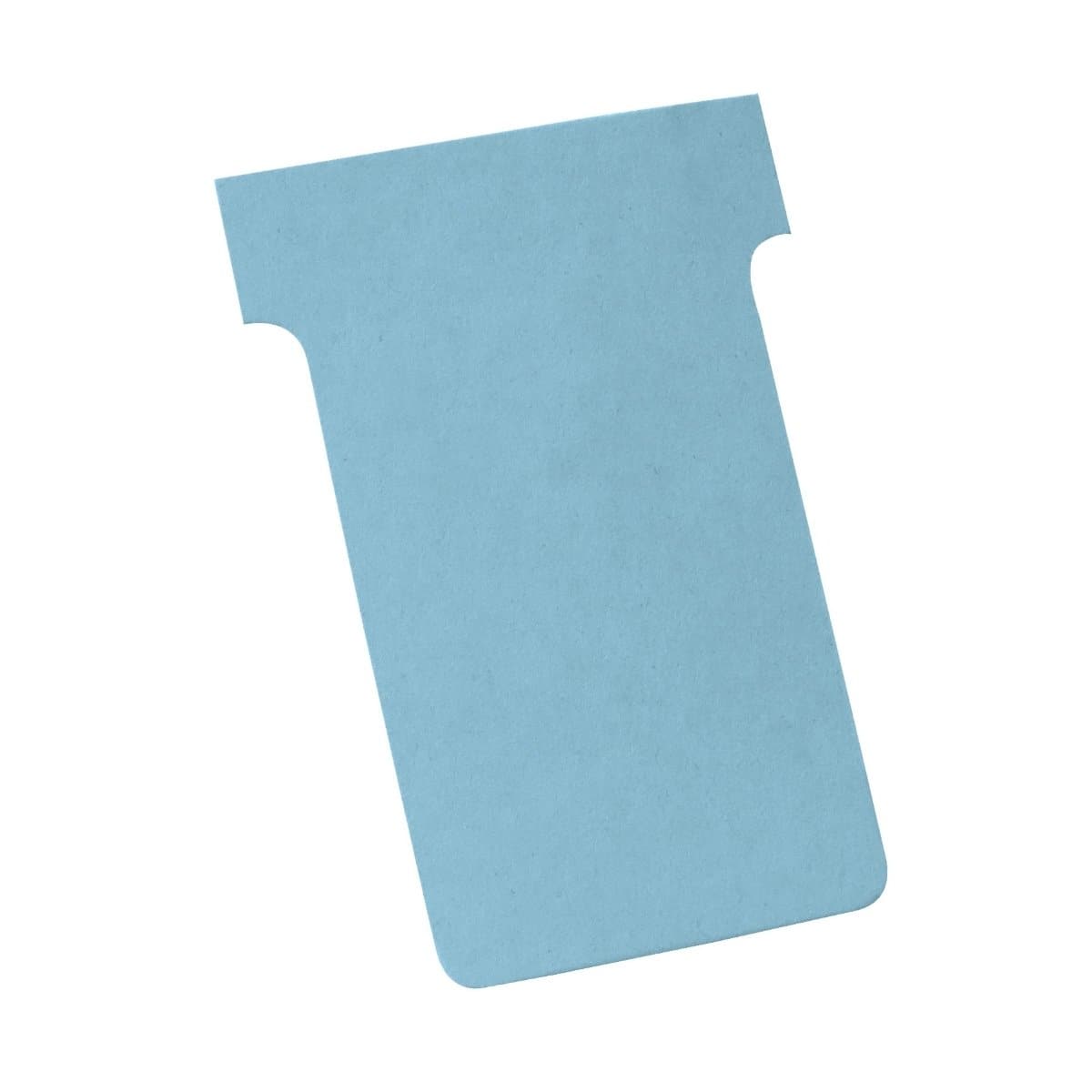 Nobo A50 Size 2 T-Cards - Light Blue (Pack Of 100