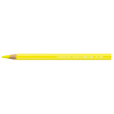 CARAN d'ACHE Fluorescent Color Pencil, Yellow