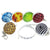 hochstmass Mini Tape Measure PICCO NATURE, retractable, soft, 150cm/60inch, on keychain, Assorted Colors