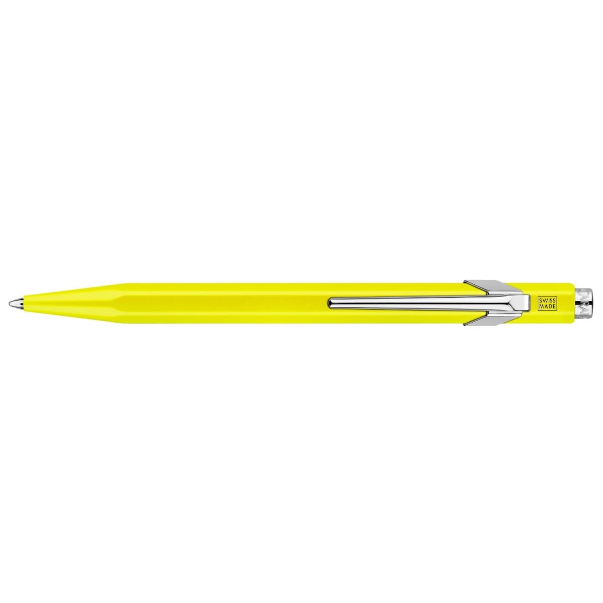 CARAN d'ACHE 849 Ballpoint Pen, 0.25mm, Fluo Yellow