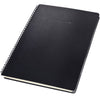 Sigel Spiral Notepad CONCEPTUM A4 with Index, Hardcover, Lined, Black