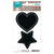 Herma Home Blackboard Sticker, Heart & Star, 4/pack, Black
