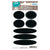 Herma Home Blackboard Sticker, Oval Labels, 14/pack, Black