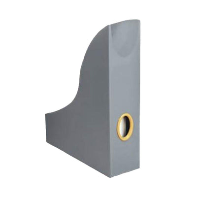 Durable Varicolor - Magazine Rack with coloured thumb hole, Anthrazite/Orange
