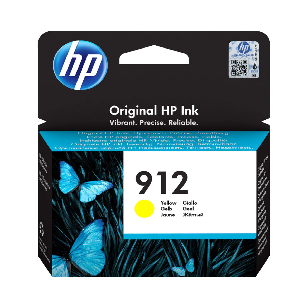 HP 912 Yellow Ink Cartridge - 3YL79AE