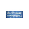 FIS Lettering Stencil, ABC/abc/123