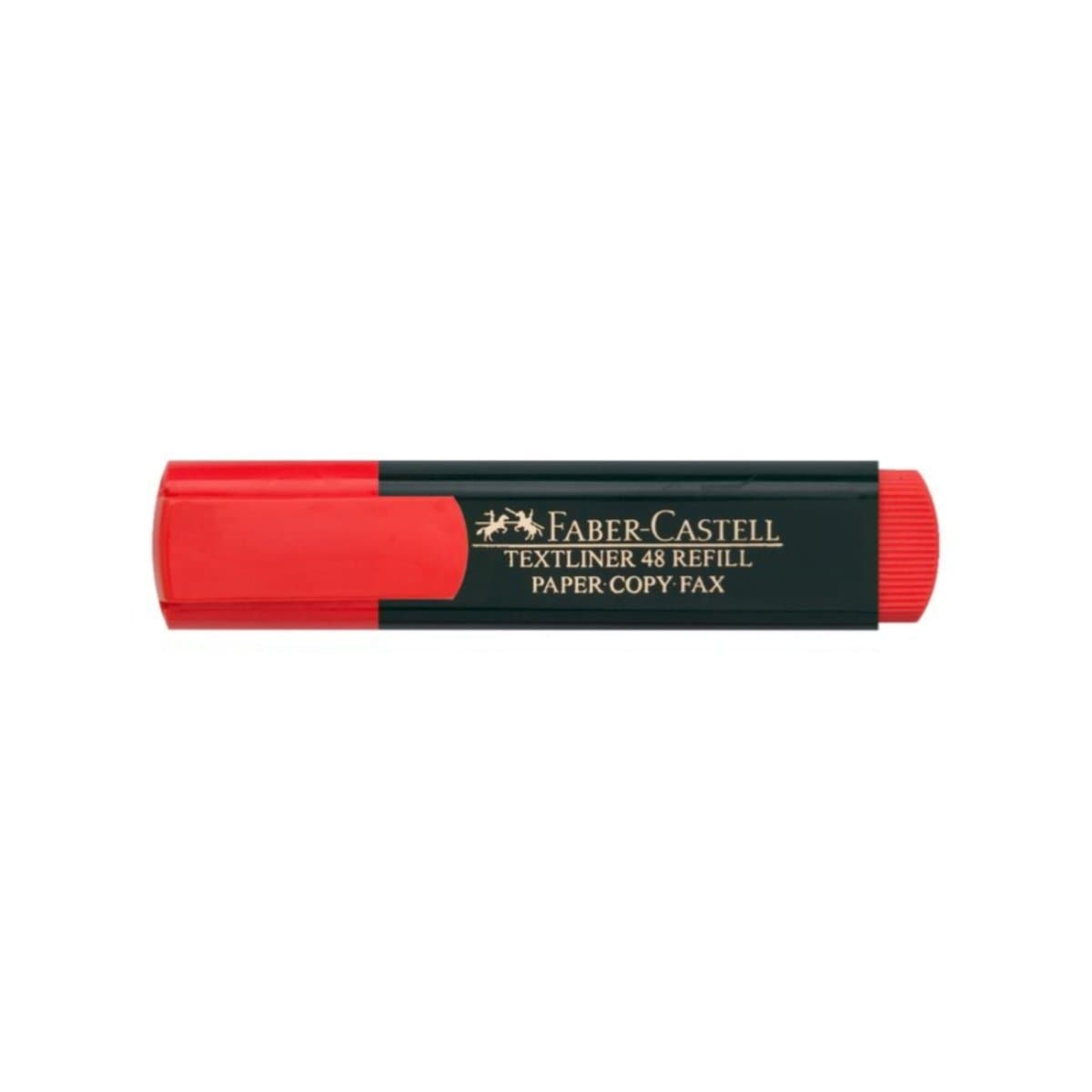 Faber Castell Highlighter, Textliner 48, Red