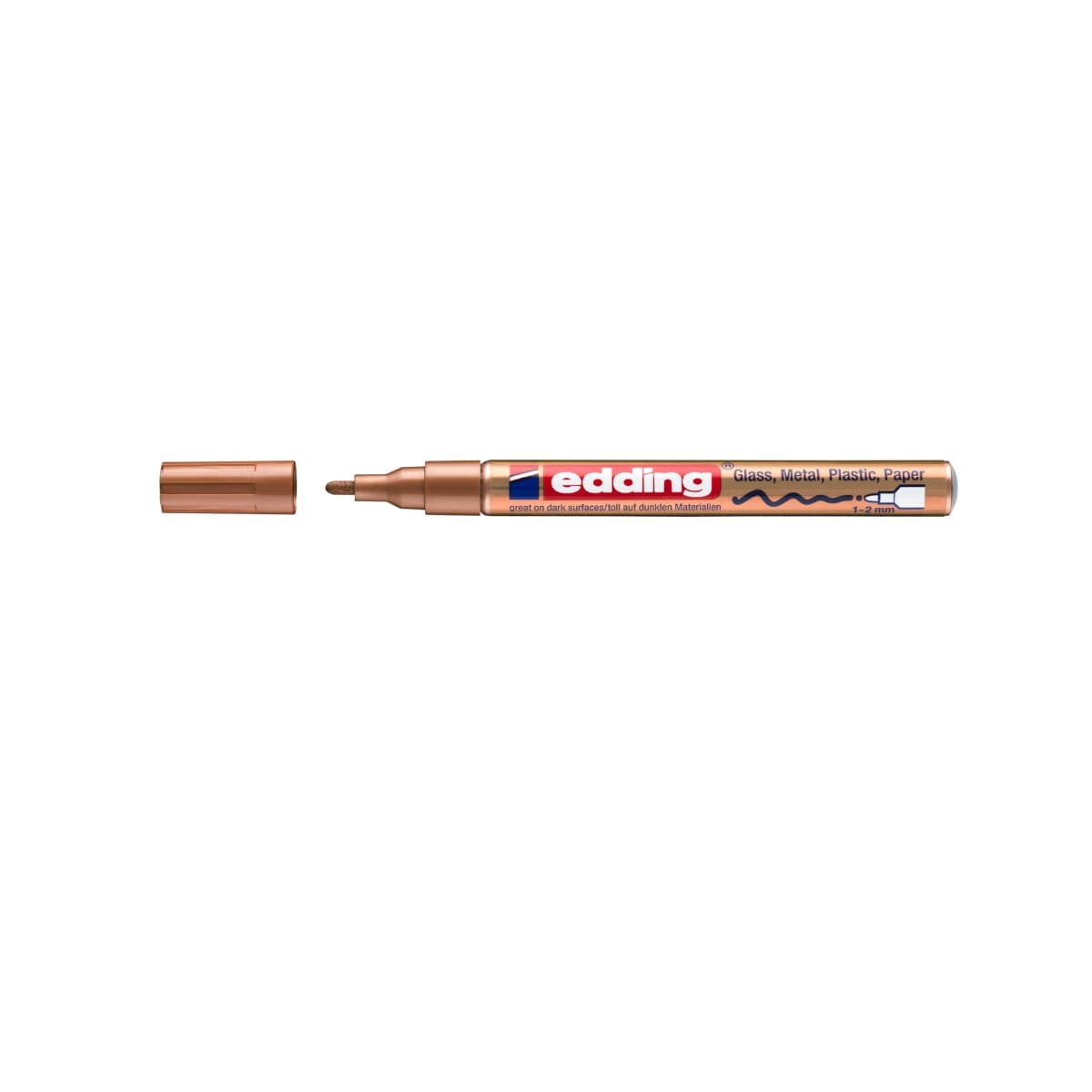 edding 751 Creative Gloss Paint Marker, 1-2mm Bullet Tip, per piece