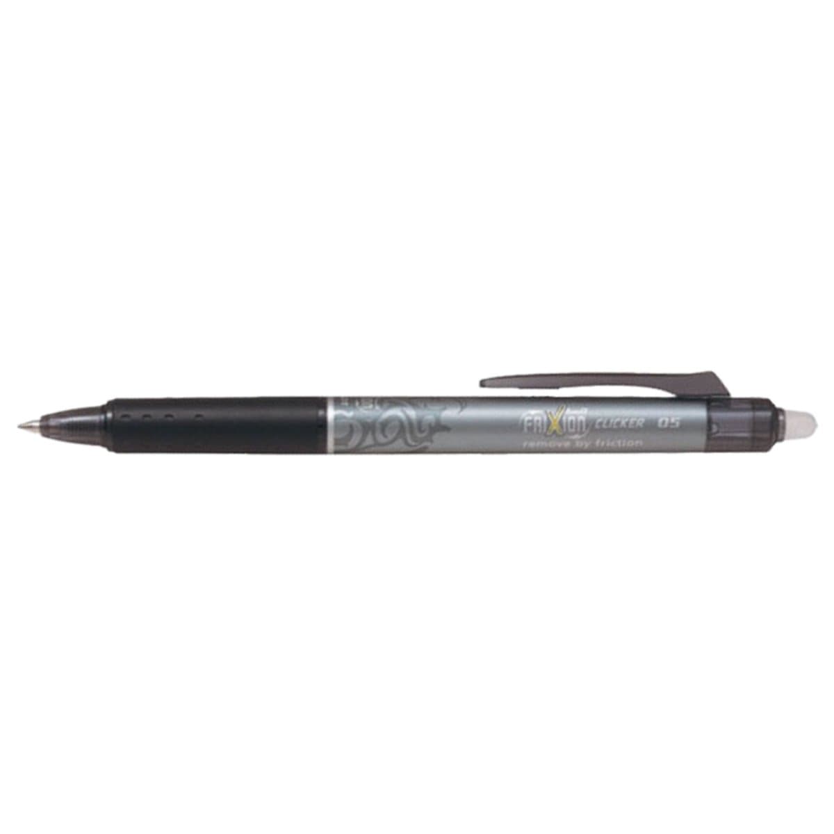 Pilot FriXion ball CLICKER, Erasable Gel Ink Roller, 0.5mm, Black