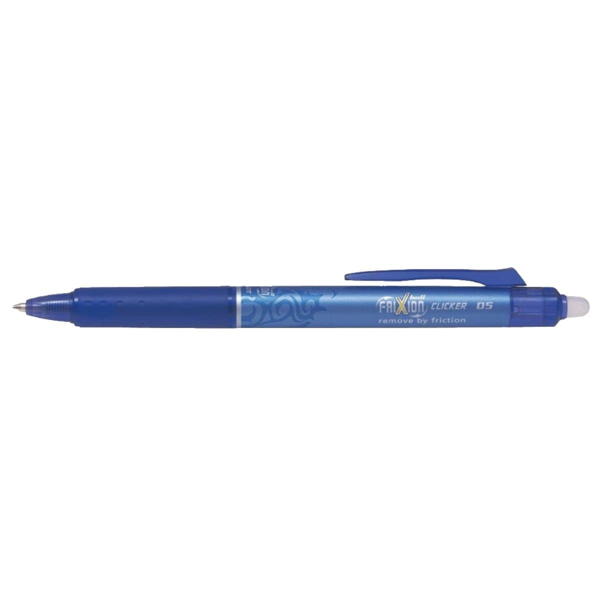 Pilot FriXion ball CLICKER, Erasable Gel Ink Roller, 0.5mm, Blue