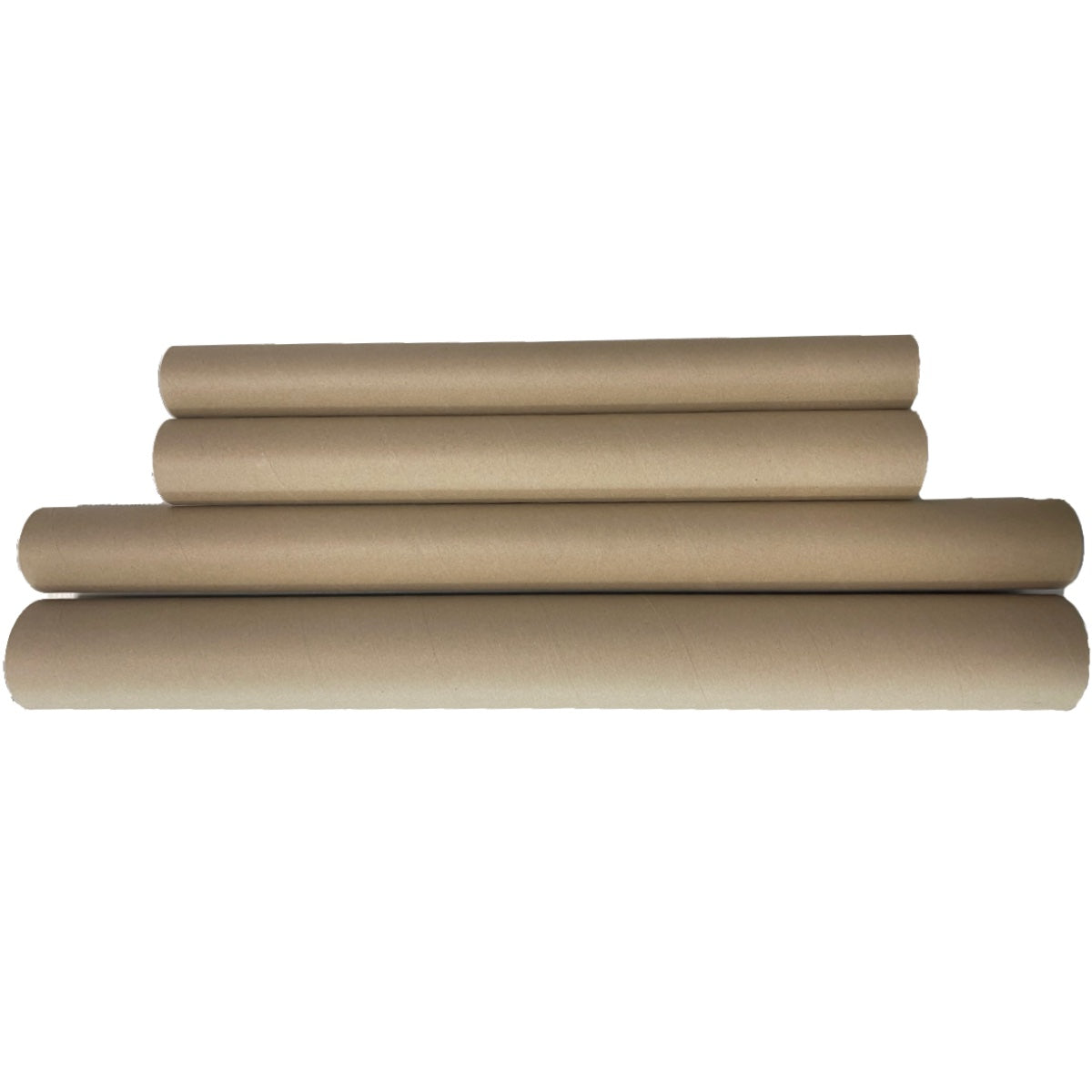 FIS Cardboard Postal/Draft/Drawing Tubes with Caps