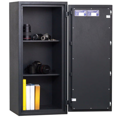 Chubbsafes HOME 90 Fire & Burglary Protection Safe 91L, Digital, Anthracite