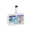 Durable Security Pass Holder with Clip