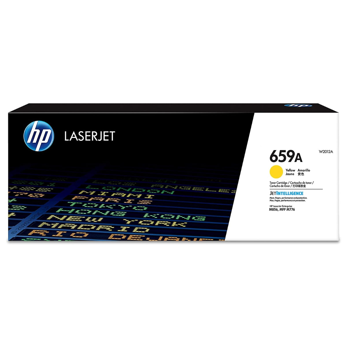 HP 659A Yellow Toner Cartridge - W2012A