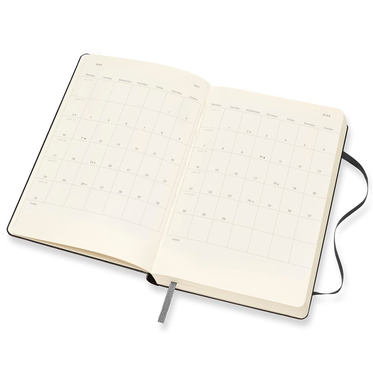 MOLESKINE 2024 Daily Diary/Planner A5, 13 x 21 cm, hardcover