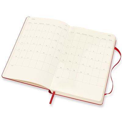 MOLESKINE 2024 Daily Diary/Planner A5, 13 x 21 cm, hardcover, Scarlet Red